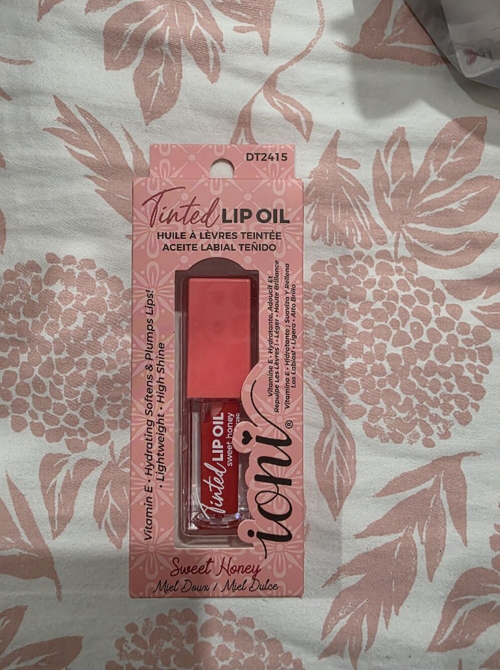 Tinted Lip Oil - Sweet Honey Pink